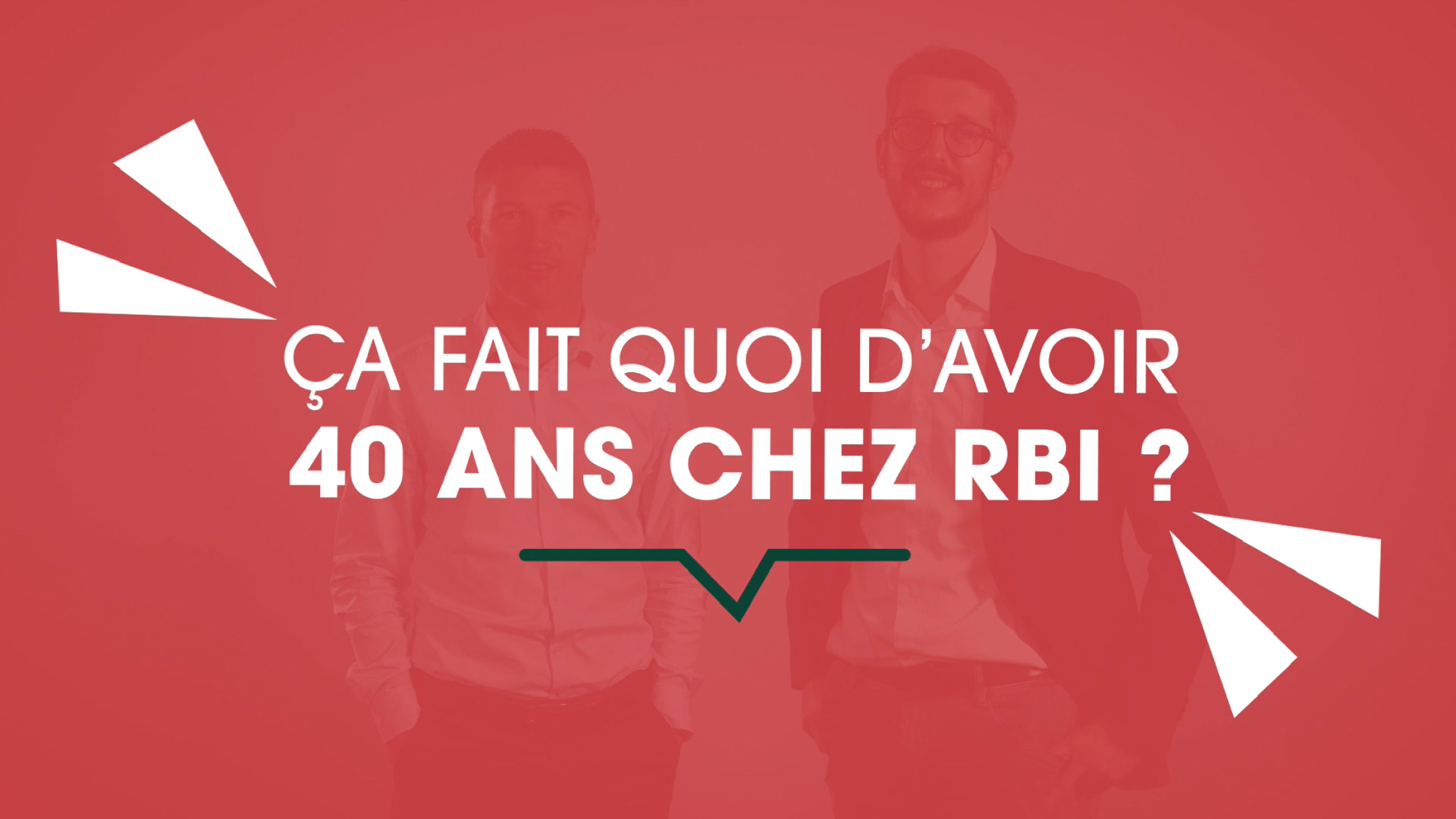 Alors, ça fait quoi d’avoir 40 ans chez RBI ?